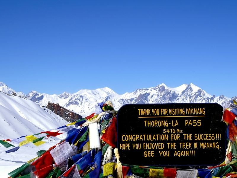 Kang-la and Thorong-la pass trek