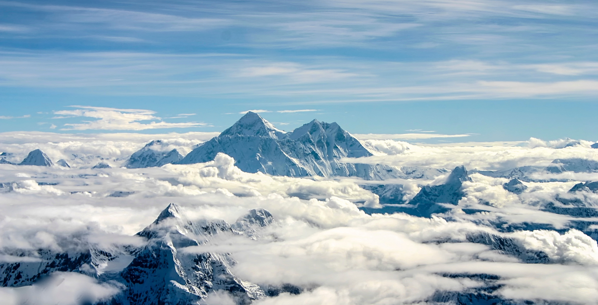 Everest from Everest Mountain Flight